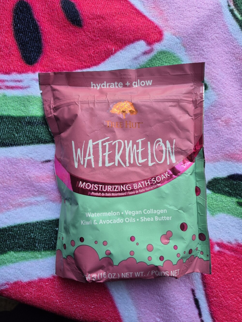 Watermelon Bath Bundle - Hydrate + Glow 5pc Set - Picture 3 of 6
